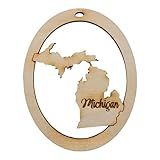 Michigan Ornament, Personalized Gifts And Souvenirs, Merchandise, Christmas Ornaments, Themed Gifts