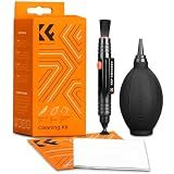 K&F CONCEPT 4 in 1 Camera Lens Cleaning Kit for Photography Beginner
