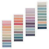 ELII Tabs 800Pcs Sticky Index Tabs Page Markers,Writable and Transparent Sticky Notes Page Tabs Book Markers Label Stickers Index Tabs for Page Marking Classify File (800 pcs Book tabs)