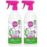 Dapple Baby All Purpose Cleaning Spray, Hypoallergenic for Toys, High Chairs, Swings, Counters, Powered by Plants, 1 Pump Included, Lavender, 30 Fl Oz (Pack of 2)