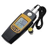 AMTAST Thickness Gauge Professional Digital Ultrasonic Thickness Tester Measuring Tool Range 1.2~225mm 0.05-8.8inch Thickness Meter AMA006