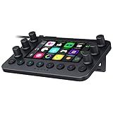 Razer Stream Controller: All-In-One Keypad for Streaming - 12 Haptic Switchblade Keys - 6 Tactile Analog Dials - 8 Programmable Buttons - Designed for PC & Mac Compatibility