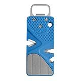 CUDA Diamond Pocket Sharpener #23062 | Compact Portable Sharpener with Integrated Line Cutter, Bottle Opener, & Hook Sharpening Grooves