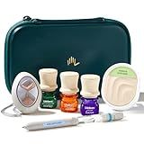 Lifelines Sensory Essentials Travel Set - Includes Everyday Aromatherapy Diffuser, Fidget Grounding Stone, Pen Diffuser & 3 Essential Oil Blends - Unique Sensory Gifts for Women & Men