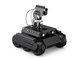 Waveshare UGV Rover Open-Source 6 Wheels 4WD AI Robot,Compatible with Raspberry Pi 5, Dual Controllers, Comes with Pan-Tilt Module, PI5-4GB NOT Included