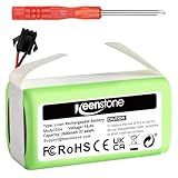 Replacement Battery Compatible with eufy RoboVac 11 11C 11S Plus 11S MAX 12 15C 15C MAX 15T 25C 30C G10 Hybrid G30 Edge R500 R450 & Ecovacs Deebot N79 N79S N95 DN622 661 | 14.4V 2600mAh