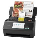 ScanSnap iX2500 Wireless or USB High-Speed Document Scanner, Black