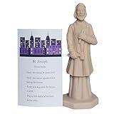 Zyntrifugal St Joseph Statue for Selling House Kit Saint Joseph Figurine with Instructtion Card Set Beige