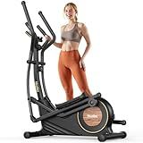 Niceday Elliptical Exercise Machine, Elliptical Machine for Home Use, Magnetic Elliptical Trainer with 18IN Stride, 16 Resistance Levels, 400LBS Loading Capacity, Support Kinomap APP Black