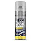 Formula 100 Dry Conditions Bike Chain Lube – Dry Weather Lubricant for Bicycles & Electric Bikes – Deep Penetration, Extends Lifetime, Protects Against Corrosion – 300ml Aerosol (10.14 oz)