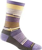 Darn Tough Vermont Women's Pixie Crew Lightweight Lifestyle Sock (Style 1692) - Purple/Lavender, Small