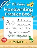Handwriting Practice Book for Kids Ages 6-10 : Printing workbook for Grades 1, 2 & 3, Learn to Trace Alphabet Letters and Numbers 1-100, Sight Words, ... and Math Drills for Grades 1, 2, 3 & 4)