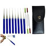 12-Piece Broken Key Extractor Set – Hook & Needle Tools for Removing Jammed or Snapped Keys – Universal Repair Kit with Case