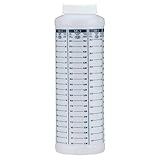 attwood 11873-1 Wide-Mouth Marine Fuel/Oil Mixing Bottle 1-Quart, One Size