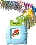 510 Words, Talking Flash Cards for Toddler 1 2 3 4 Year Olds, Language Learning Tools, Pocket Speech Therapy Tools, Autism Aids, Montessori Tools with 31 Themes, Children's Sensory Educational Tools