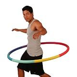 Sports Hoop Weighted Hula Hoop, Trim Hoop 3lb, 4lb, 40" Wide, Lose BellyFat (Trim Hoop 3B)