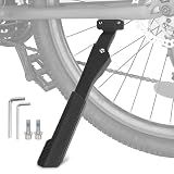 RUTU Bike Kickstand,Adjustable Adult Bicycle Kickstand for 24"-29" Ebike,Mountain Bike,Fat Tire Bike,40mm apart Aluminium Alloy Rear Kick stand