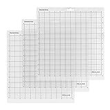 REALIKE 12x12 Cutting Mat Compatible with Cricut Maker 3/Maker 4/Maker/Explore 3/4/Air 2/Air/One(Standardgrip 3 Mats), Gridded Adhesive Non-Slip Cut Mat Replacement Accessories Set for Craft Vinyl