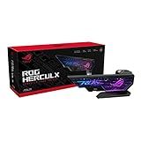 ASUS ROG Herculx Graphics Card Holder - Tool-Free Adjustable GPU Support Bracket, Spirit Level, Solid zinc Alloy, 72-128mm, Extensive Compatibility, Aura Sync