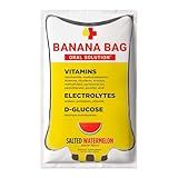 Banana Bag Oral Solution Packets – Salted Watermelon 5pk | A Refreshing Blend of Electrolytes, Vitamin C, and B-Complex for Hydration and Energy. Convenient, Easy-to-Mix, and Perfect for Daily Use.