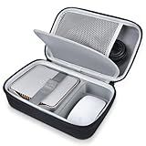 Mini PC Computer Protective Case for KAMRUI GK3Plus/AK1 Plus/Essenx E1 & GMKtec G5/G9/M5 Plus, ACEMAGIC Vista V1 N97 & Beelink Mini S12 S13 Pro/SER5/SER7 & BOSGAME B95 Mini PC Hard Travel Bag