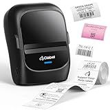 CLABEL 221B Label Maker Machine with Tape: Thermal Inkless Label Printer 2 Inch Mini Portable Bluetooth Handheld Sticker Barcode Labeler Compatible with Phone & PC for Small Business Retail Office