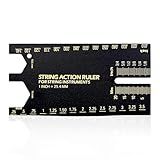 Pcmursal Guitar String Action Gauge, Guitar String Gauge Measuring Tool for Used to Measure The Ddistance Between the Strings of a Musical Instrument