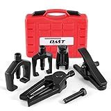 Orion Motor Tech 5-in-1 Ball Joint Separator, Pitman Arm Puller, Tie Rod End Tool Set for Front End Service, Splitter Removal Kit (RB06)