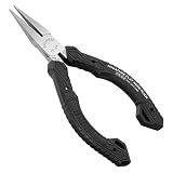 ENGINEER Precision Mini Flat Nose Pliers 132mm. Made in Japan. Professional Grade, ESD Safe with Carbon Steel Jaws PS-04