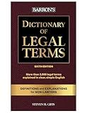 Dictionary of Legal Terms: Definitions and Explanations for Non-Lawyers