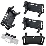 Lenporl 4 Pcs Headlamp Holder Mounting Bracket Clip Headlight Flashlight Mount Stand for 22mm -26mm LED Headlamps Flashlight Rechargeable (Not Include Head Lamp)