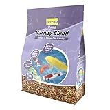 TetraPond Variety Blend, Pond Fish Food, for Goldfish and Koi Yellow 2.25 Pound (Pack of 1)
