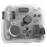 TOUR BOX Elite Plus - iPad Drawing Bluetooth Controller, Video Editing Photo Color Grading Speed Editor, Programmable Creative Console Keyboard for DaVinci Procreate Adobe Softwares and More