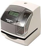 COMPUMATIC MP550 Electronic Time Clock and Date Stamp, Durable Heavy Duty Construction, Customizable Print, for Payroll, Job Tracking, or Form Validation