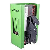 OEMTOOLS 24945 Magnetic Glove Dispenser, Disposable Gloves Box Holder, Glove Holder for Wall Mount, Magnetic Glove Box Holder, Green Glove Dispenser Wall Mount
