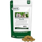 Monkey Biscuits (Standard, 3 lb.) - Healthy & Crunchy Biscuit Treat for Prairie Dogs, Parrots, Squirrels, Sugar Gliders, Hamsters, Rats, Rodents, Amazons, Macaws, Cockatoos, Birds & Other Small Pets