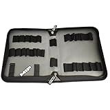 MIP 5210 RC Tool Bag 40 Pocket – Holds Hex & Nut Drivers and 1/4 Drive Bits, Precision Tools for RC Car Repair, RC Cars, Quadcopter, Helicopter, FPV Racing Drones