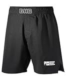 Boxing Honey Badger BJJ Shorts MMA Fight Shorts, Premium Grappling, No-Gi Brazilian Jiu Jitsu, Kick Boxing Shorts for Men White