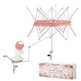 INMAKER Yarn Winder and Swift, Ball Winder and Swift Combo for Crocheting & Knitting, Quick Install Yarn Spinner, Essential Tool for Crafting Enthusiasts