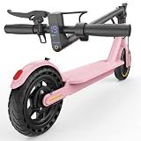 WERHY Electric Scooter,500W/350W Motor, 8.5''/10'' Solid Tires, 21-28Miles