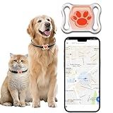 GPS Tracker for Dogs & Cats - No Monthly Fee, Waterproof Real-Time Tracking Collar for Pets,Kids,Luggage & Assets | 365-Day Battery Life | iOS & Android Compatible | Anti-Lost Device