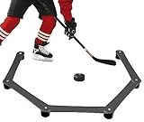 WIPHANY Hockey Stick Handling Training Aid Adjustable Hockey Stickhandling Trainer Suitable for On or Off Ice Lightweight Portable Hockey Training Aid for Improving Puck Control Dangler