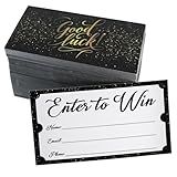 L LIKED 500 Raffle Tickets 3.5"x2"Enter to Win Card Great for Entry Cards Contest,Raffles,Ballot Box, Auction, Fund Raisers, Fairs, Carnivals, and More - with Space for Collect Name Email Phone