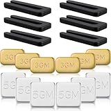 21 Pieces 6 Sets of Ceiling Fan Balancing Kit Fan Blade Balancing Kit Include 6 Self Adhesive Metal 5g Weight 9 Metal Self Adhesive 3g Weight 6 Plastic Clip
