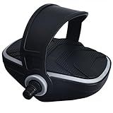 YBEKI Pro Spin Bike Pedals with Adjustable Straps - 9/16" Spindle for Peloton/Schwinn/Sunny Indoor Exercise Bikes | Heavy-Duty PP Plastic & PVC Straps | Non-Slip Diamond Surface