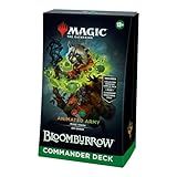 Magic: The Gathering Bloomburrow Commander Deck - Animated Army (100-Card Deck, 2-Card Collector Booster Sample Pack + Accessories)