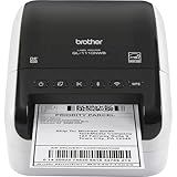 Brother QL-1110NWB Wide Format, Postage and Barcode Professional Thermal Monochrome Label Printer with Wireless Connectivity