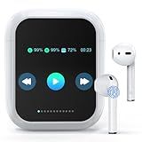 Ai Translation Earbuds Real Time 144 Languages & Accents Translator Earbuds with 8-Language Offline Translating Earbuds, Audifonos Traductores Inglés Español for Learning Travel Business White