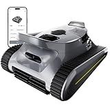 Cordless Robotic Pool Cleaner -Pool Vacuum 180W Brushless Motor, 45,000Pa Suction, Wall Climbing, Sonar Navigation, 3 Modes Automatic Pool Robot for Inground & Above-Ground Pools Up to 2150 Sq. Ft.