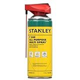 Stanley T240 Corrosion Inhibitor Spray - Rust Remover&Cleaner Aerosol - Versatile Rust Prevention Spray for Garage, RV, Woodworking, Power Tools - 11 Oz, 1 Pack